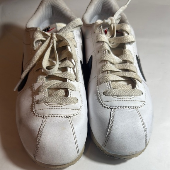 Used Nike Cortez White Black Blue mens size 7 - Picture 6 of 8